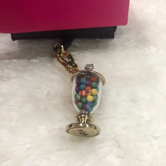 Juicy couture charm C-Candy jar charm